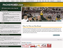 Tablet Screenshot of packersmix.com